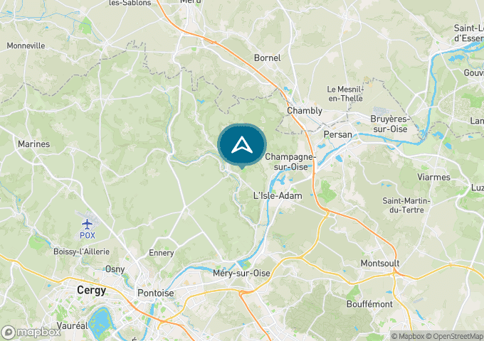 Localisez le camping sur la carte